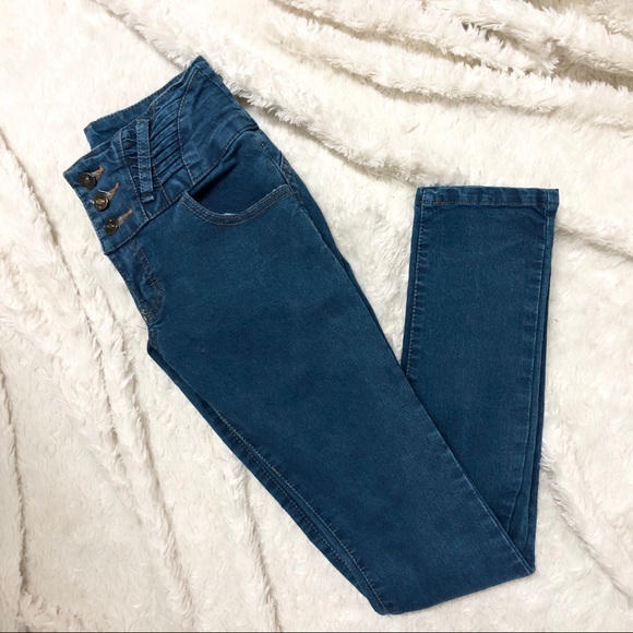 Levi 55 Button Fly Straight Leg Jeans 